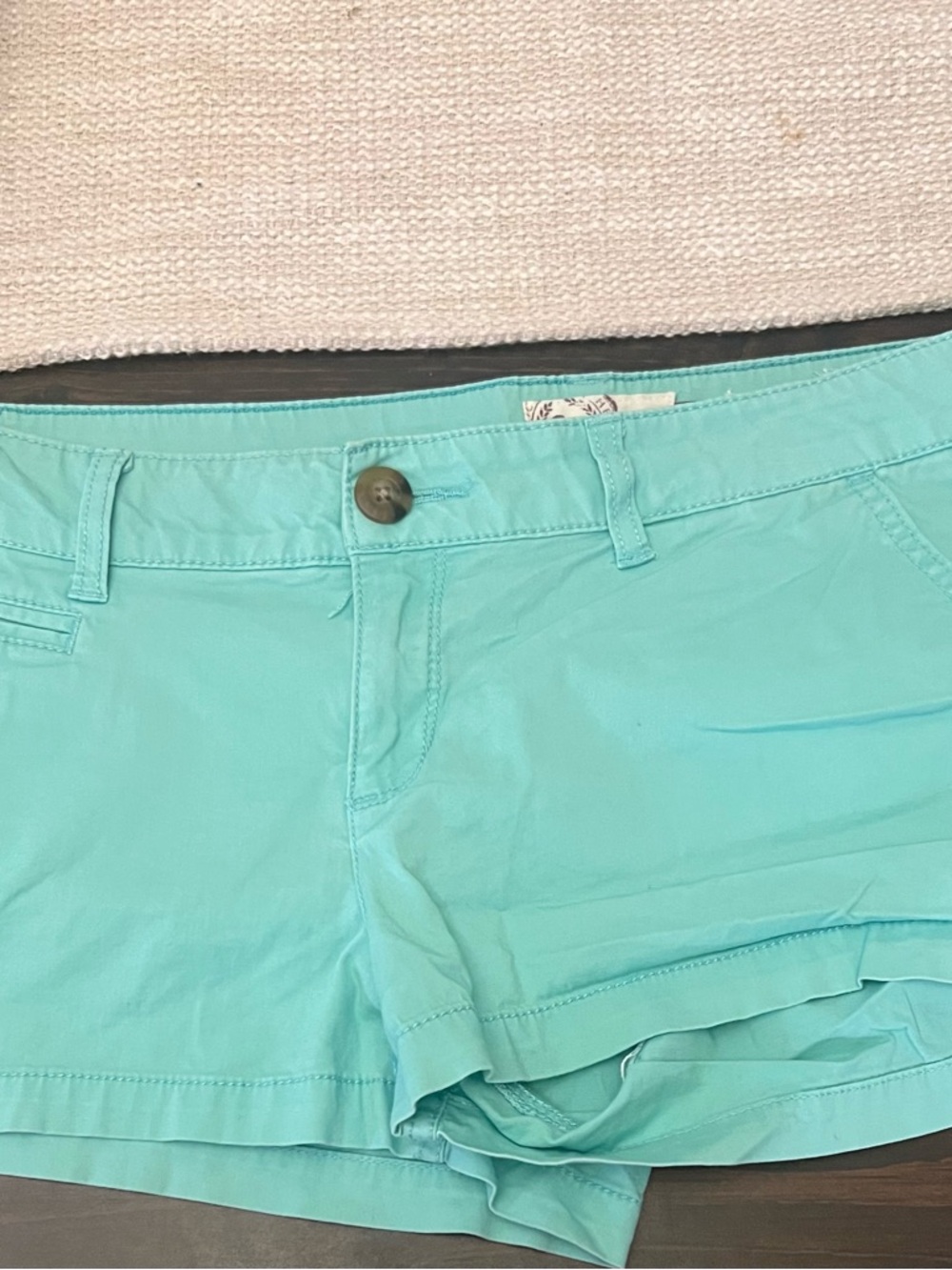 SO Women’s Aqua/Turquoise Bermuda Shorts